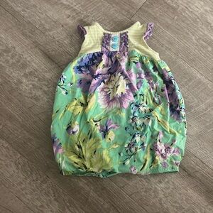 RicRak and Ruffle Sleeveless Baby bubble